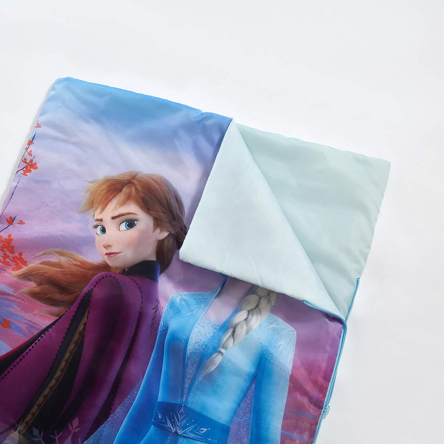 imageDisney Frozen 2 Sleepover Purse with Sleeping Bag and Bonus Eyemask 46quotx26quot