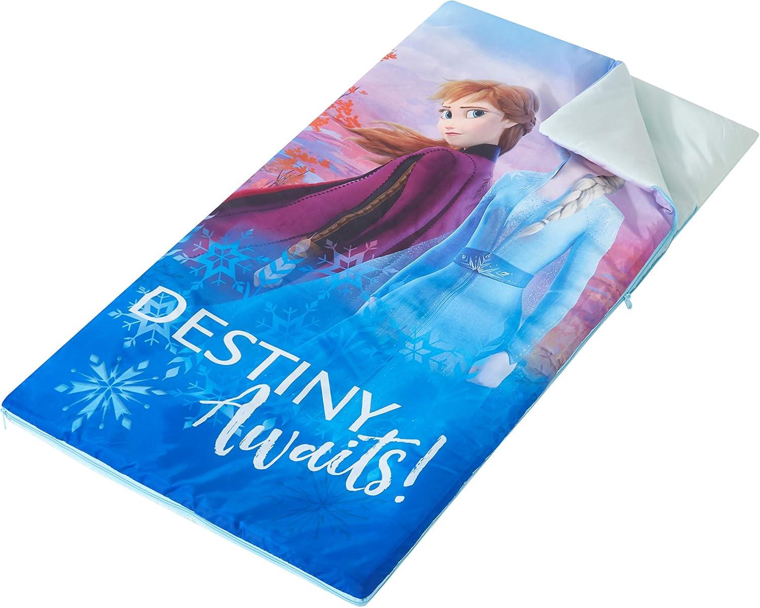 imageDisney Frozen 2 Sleepover Purse with Sleeping Bag and Bonus Eyemask 46quotx26quot