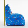 imageIdea Nuova Disney Mickey Mouse Kids Nylon Bean Bag Chair with Piping ampamp Top Carry Handle Large