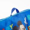 imageIdea Nuova Disney Mickey Mouse Kids Nylon Bean Bag Chair with Piping ampamp Top Carry Handle Large