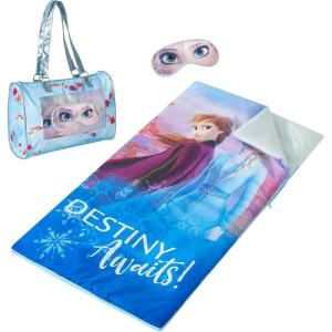 imageDisney Frozen 2 Sleepover Purse with Sleeping Bag and Bonus Eyemask 46quotx26quot