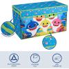 imageIdea Nuova Baby Shark Collapsible Childrens Toy Storage Trunk Durable with LidBaby Shark