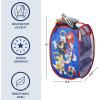 imageSonic the Hedgehog Pop Up Hamper with Durable Carry Handles for Laundry Nursery Storage 21 H x 135 W X 135 L