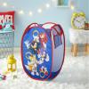 imageSonic the Hedgehog Pop Up Hamper with Durable Carry Handles for Laundry Nursery Storage 21 H x 135 W X 135 L