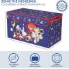 imageIdea Nuova Teenage Mutant Ninja Turtles Collapsible Storage Trunk Durable with Soft Lid 285quotx145quotx16quotSonic The Hedgehog