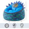 imageTeenage Mutant Ninja Turtles Plush Bean Bag Hillside by Pod Comfortable Bean Bag Chair for KidsDurable Fabric Ideal for Playrooms and BedroomsJurassic World