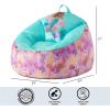 imageTeenage Mutant Ninja Turtles Plush Bean Bag Hillside by Pod Comfortable Bean Bag Chair for KidsDurable Fabric Ideal for Playrooms and BedroomsLittle Mermaid