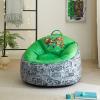 imageTeenage Mutant Ninja Turtles Plush Bean Bag Hillside by Pod Comfortable Bean Bag Chair for KidsDurable Fabric Ideal for Playrooms and BedroomsNinja Turtles