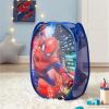 imagequotIdea Nuova Marvel Spiderman Pop Up Hamper with Durable Carry Handles 21quotquot H x 135quotquot W X 135quotquot Lquot red