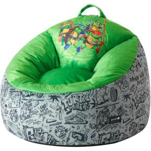 imageTeenage Mutant Ninja Turtles Plush Bean Bag Hillside by Pod Comfortable Bean Bag Chair for KidsDurable Fabric Ideal for Playrooms and BedroomsNinja Turtles