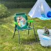 imageDreamWorks Trolls 3 Outdoor Portable Patio Chair with Folding Metal FrameAges 3Jurassic World