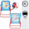 imageDreamWorks Trolls 3 Outdoor Portable Patio Chair with Folding Metal FrameAges 3Paw Patrol