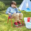 imageDreamWorks Trolls 3 Outdoor Portable Patio Chair with Folding Metal FrameAges 3Spiderman