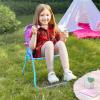 imageDreamWorks Trolls 3 Outdoor Portable Patio Chair with Folding Metal FrameAges 3Trolls