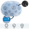 imageDreamWorks Trolls Embossed Faux Fur Round Bean Bag Chair for KidsAvengers