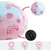 imageDreamWorks Trolls Embossed Faux Fur Round Bean Bag Chair for KidsLittle Mermaid