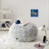 imageDreamWorks Trolls Embossed Faux Fur Round Bean Bag Chair for KidsMickey Mouse