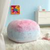imageDreamWorks Trolls Embossed Faux Fur Round Bean Bag Chair for KidsTrolls