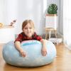 imageIdea Nuova Disney Wish Spandex Smooshie Bean Bag ChairKids Comfortable Seating and Room DcorFrozen