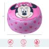 imageIdea Nuova Disney Wish Spandex Smooshie Bean Bag ChairKids Comfortable Seating and Room DcorMinnie Mouse