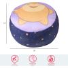 imageIdea Nuova Disney Wish Spandex Smooshie Bean Bag ChairKids Comfortable Seating and Room DcorWish