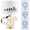 imageIdea Nuova Harry Potter Figural Gold Wire Base Table Lamp with Printed Hogwarts Shade 16quot HMickey Mouse