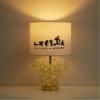 imageIdea Nuova Harry Potter Figural Gold Wire Base Table Lamp with Printed Hogwarts Shade 16quot HMickey Mouse