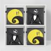 imageIdea Nuova Stitch Set of 2 Durable Storage Cubes with Handles 10quotx10quotx10quot CubesNightmare Before Christmas