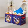 imageIdea Nuova Stitch Set of 2 Durable Storage Cubes with Handles 10quotx10quotx10quot CubesSonic