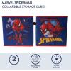 imageIdea Nuova Stitch Set of 2 Durable Storage Cubes with Handles 10quotx10quotx10quot CubesSpiderman