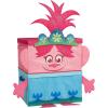 imageIdea Nuova DreamWorks Trolls Poppy Figural 2 Piece Stackable Storage Set pink