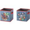 imageIdea Nuova Stitch Set of 2 Durable Storage Cubes with Handles 10quotx10quotx10quot CubesAvengers  Grey