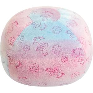 imageDreamWorks Trolls Embossed Faux Fur Round Bean Bag Chair for KidsTrolls