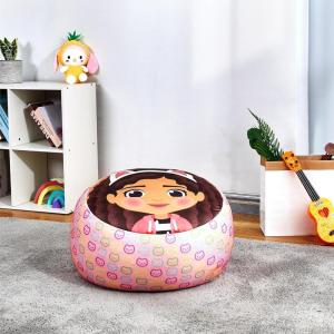 imageIdea Nuova Disney Wish Spandex Smooshie Bean Bag ChairKids Comfortable Seating and Room DcorGabbys Dollhouse