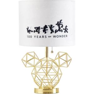 imageIdea Nuova Harry Potter Figural Gold Wire Base Table Lamp with Printed Hogwarts Shade 16quot HMickey Mouse