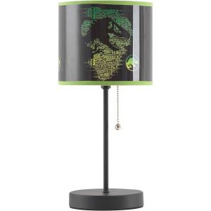 imageIdea Nuova Paw Patrol Everest Liberty and Skye Stick Table Kids Lamp with Pull Chain Themed Printed Decorative ShadeJurassic World