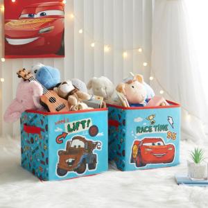 imageIdea Nuova Stitch Set of 2 Durable Storage Cubes with Handles 10quotx10quotx10quot CubesCars