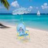 imageIdea Nuova Batman Kids Outdoor Folding Beach Chair with UmbrellaPortable Camp Chair for Ages 3 Lightweight ampamp Compact for Beach Camping and BackyardBatman
