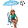 imageIdea Nuova Batman Kids Outdoor Folding Beach Chair with UmbrellaPortable Camp Chair for Ages 3 Lightweight ampamp Compact for Beach Camping and BackyardAvengers