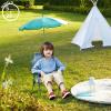 imageIdea Nuova Batman Kids Outdoor Folding Beach Chair with UmbrellaPortable Camp Chair for Ages 3 Lightweight ampamp Compact for Beach Camping and BackyardJurassic World
