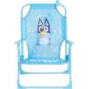 imageIdea Nuova Batman Kids Outdoor Folding Beach Chair with UmbrellaPortable Camp Chair for Ages 3 Lightweight ampamp Compact for Beach Camping and BackyardBluey