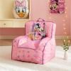imageIdea Nuova Disney Little Mermaid Ariel Toddler Square Bean Bag Chair with Piping ampamp Top Carry HandleMinnie Mouse