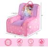 imageIdea Nuova Disney Little Mermaid Ariel Toddler Square Bean Bag Chair with Piping ampamp Top Carry HandlePrincess