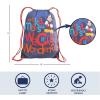 imageIdea Nuova Disney Mickey Mouse Drawstring Carry Bag with Nap Mat Slumber Set Blue 26quotx46quot