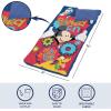 imageIdea Nuova Disney Mickey Mouse Drawstring Carry Bag with Nap Mat Slumber Set Blue 26quotx46quot