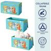 imageIdea Nuova Hello Kitty 4 Piece Storage Solution Set with Pop Up Hamper Collapsible Storage Trunk and 2 Nestable Storage BinsBluey