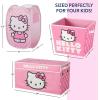 imageIdea Nuova Hello Kitty 4 Piece Storage Solution Set with Pop Up Hamper Collapsible Storage Trunk and 2 Nestable Storage BinsHello Kitty