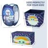 imageIdea Nuova Hello Kitty 4 Piece Storage Solution Set with Pop Up Hamper Collapsible Storage Trunk and 2 Nestable Storage BinsStar Warsthe Mandalorian