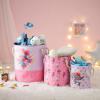 imageIdea Nuova Sanrio Hello Kitty 3 Piece Fabric Storage Basket Set Pink Nestable Toy Storage Bins with Rope Handles  Kids Bedroom ampamp Nursery OrganizerTrolls