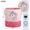 imageIdea Nuova Sanrio Hello Kitty 3 Piece Fabric Storage Basket Set Pink Nestable Toy Storage Bins with Rope Handles  Kids Bedroom ampamp Nursery OrganizerJojo Siwa